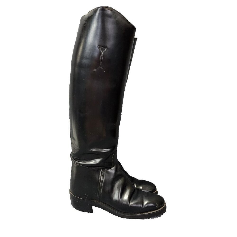 Imperial Marlborough Womens US 5.5 Black Leather Riding Equestrian Boots